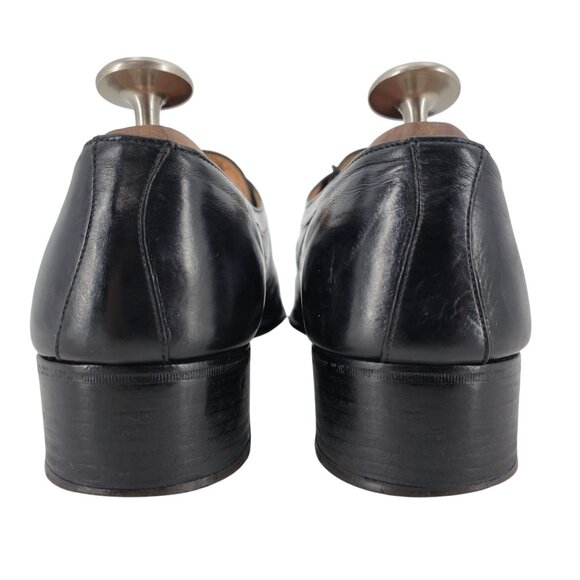 Vintage Mauri Exotic Genuine Teju Lizard Mens Size 12M Black Leather Italy Shoes - Picture 3 of 10